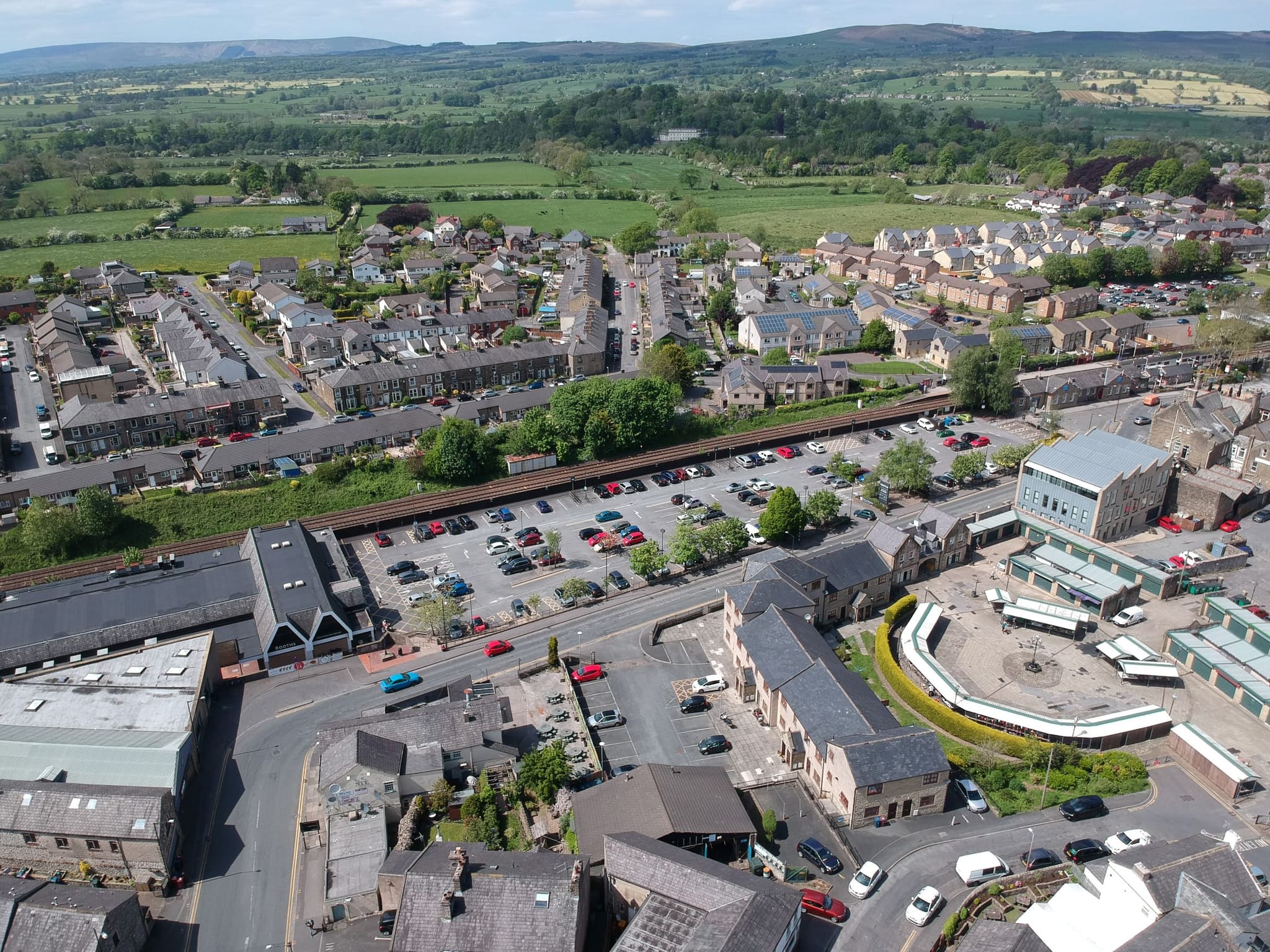 Clitheroe-aerial