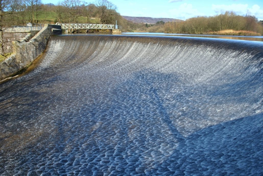 Abbeystead Reservoir Weir