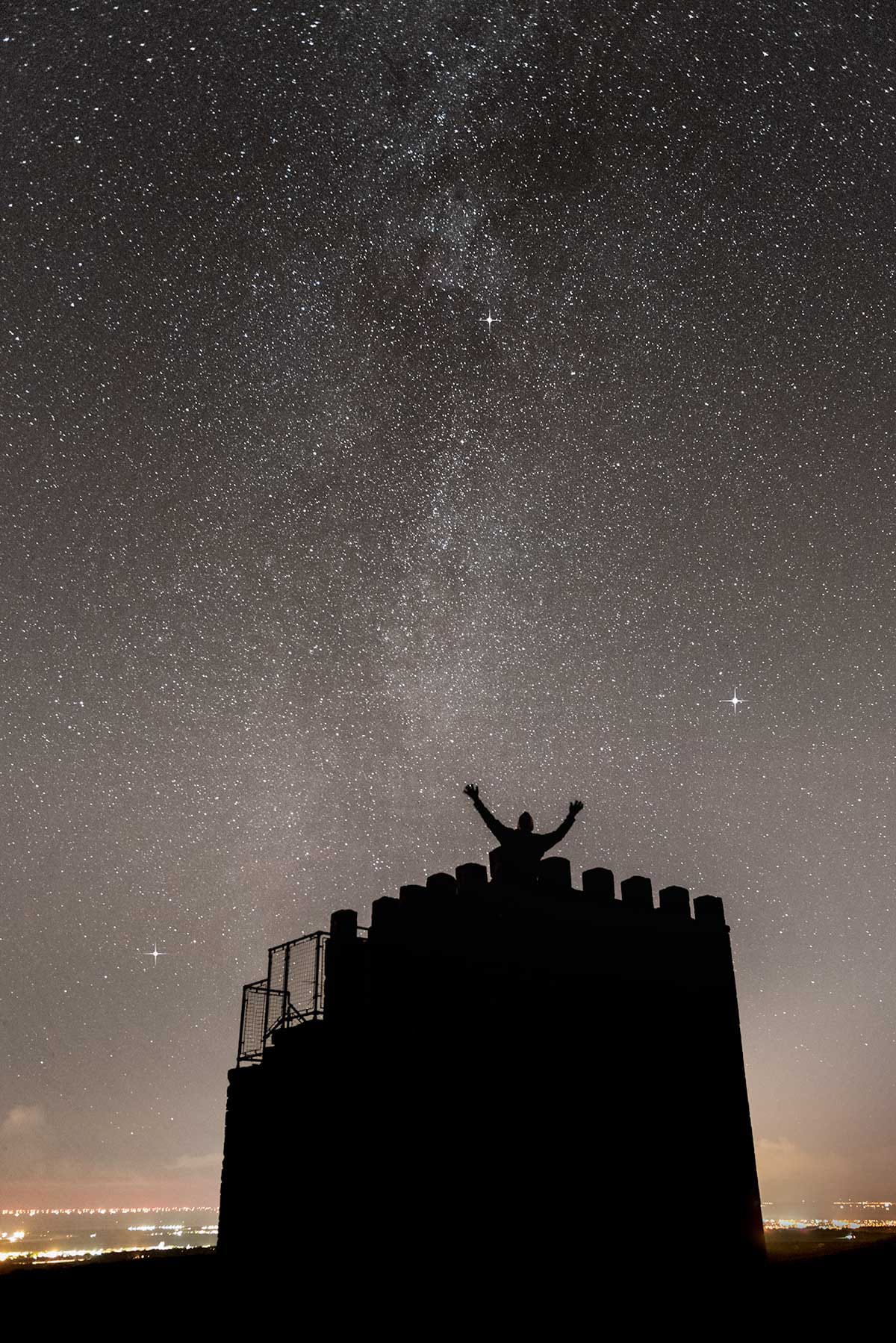 Milky Way over Jubilee Tower